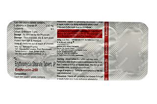 Enthrocin 250 MG | Order Enthrocin 250 MG Tablet Online at Truemeds