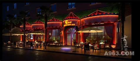采用欧式风格为主，在设计上大胆用色，主要以红色和绿色-乐山酒吧设计 - 娱乐空间 - 酒吧设计装修公司设计作品案例