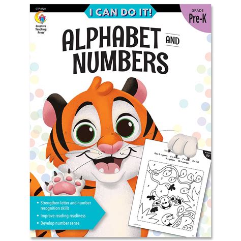 Creative Teaching Press I Can Do It! Alphabets and Numbers Preschool ...
