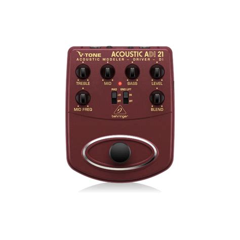 Behringer ADI21 V-Tone Acoustic Driver DI Pedal – Stompbox.in