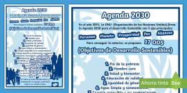 Pósters: 17 ODS - Agenda 2030