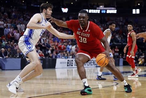 DJ Burns Jr., NC State Upset Filipowski, Duke to Reach Final Four, Stun ...