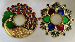 Incept creation Plastic (Pack of 2) Table Diya Set Price in India - Buy ...