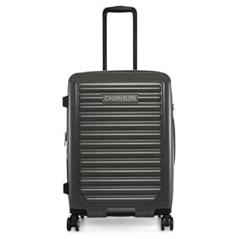 Calvin Klein Odyssey Range Charcoal Color Hard Case Abs Medium Size ...
