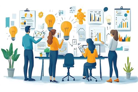 Business Cartoon People Working 的图像结果