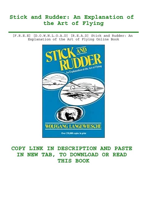 [F.R.E.E] [D.O.W.N.L.O.A.D] [R.E.A.D] Stick and Rudder An Explanation ...