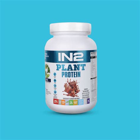 Buy Plant Based Protein Powder 1KG Chocolate - IN2 Nutrition
