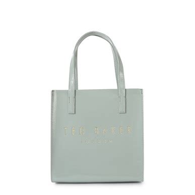 Buy Ted Baker Women Grey Crinion Crinkle Small Tote Bag for Women ...