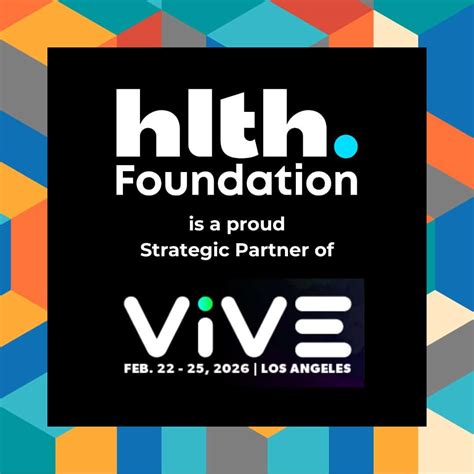 Digital Health Equity at ViVE 2026 | HLTH Foundation Events
