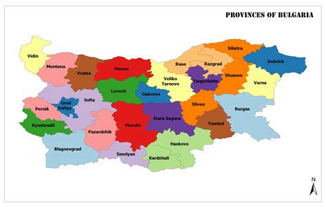 Provinces of Bulgaria-Oblasts of Bulgaria | Mappr