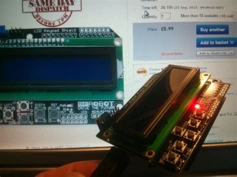 Image result for LCD Keypad Shield Tutorial