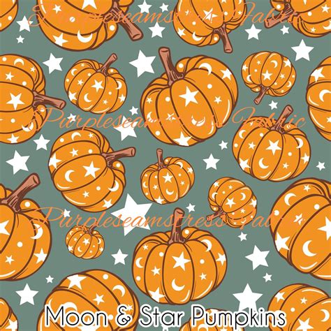 Moon And Stars Pumpkin Stencil