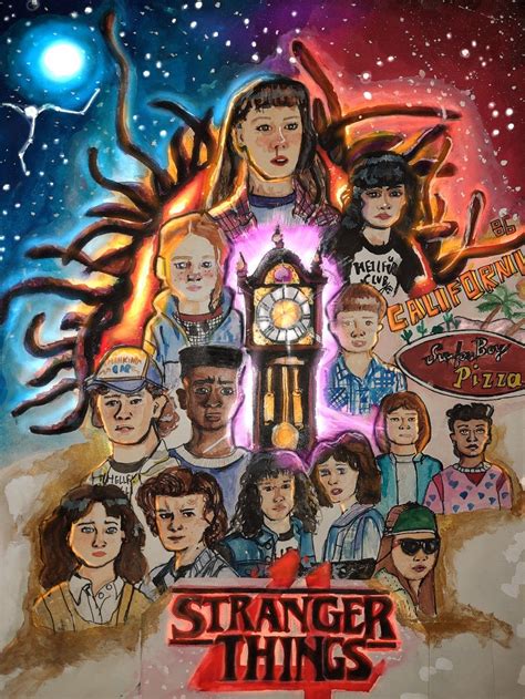 Stranger things fan art | Stranger things poster, Stranger things ...