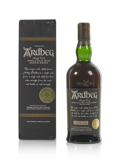Ardbeg Single Cask #2395 54.5 abv 1976 | Distilled | Rare Scotch and ...