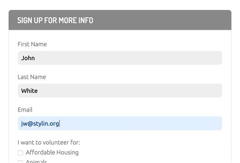 Styling Forms with CSS 的图像结果