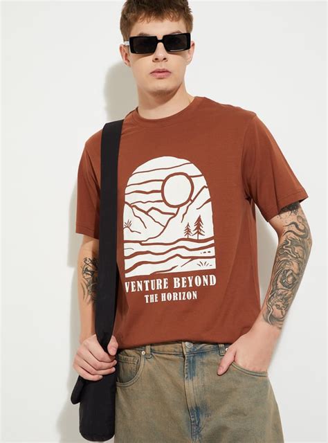 Buy URB_N Men Graphic Print T-shirt Online at just Rs. 249.0 ...