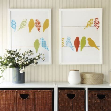 Patterned Perch A Framed Art | Ballard Designs