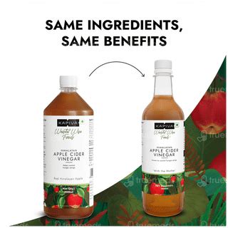 Kapiva Himalayan Apple Cider Vinegar With Mother Vinegar 500 Ml - Uses ...