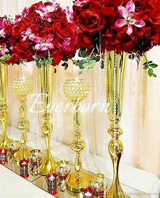 Flower Vases Wholesale Wedding by 2020 88cm Slim Metal Flower Vase Trumpet Vases Flower Vases Wholesale Wedding