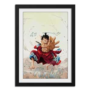 inspire TA luffy moments Poster One Piece Anime Painting Wall Frame ...