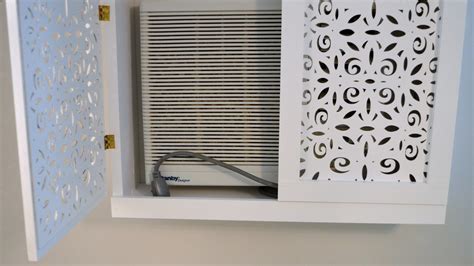 Bedroom DIY AC Unit Cover: Simple 7 Step Guide + Inspo | Wall air ...