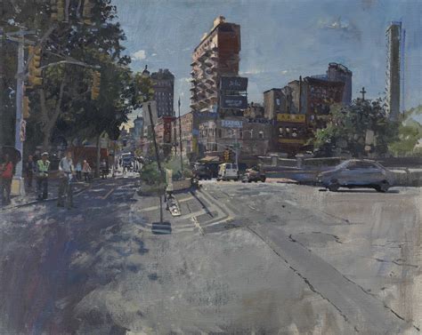 September Morning, Canal Street from Chrystie St - Peter Brown