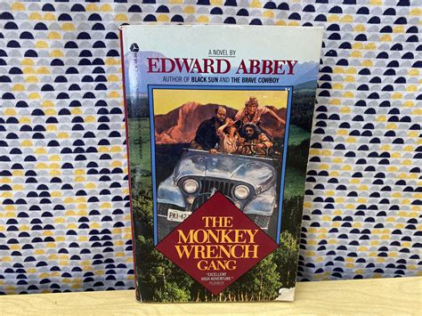 The Monkey Wrench Gang Edward Abbey Vintage Paperback Book - Etsy