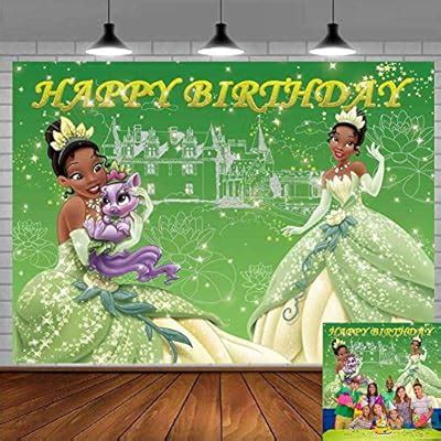 COAIND Tiana Princess Background Princess and The Frog India | Ubuy