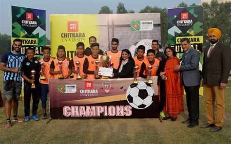 36 teams from the region participated in Chitkara Futsal’17 with great ...