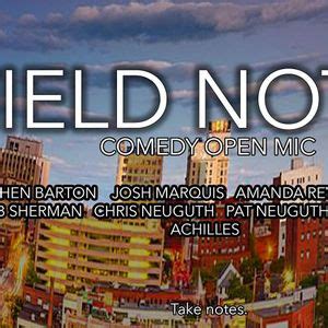 Field Notes Comedy Open Mic (Sundays - Portland, Maine), 77 Free Street ...