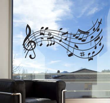 Decorative Musical Wall Stickers for Music Lovers - TenStickers