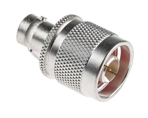 RS PRO | RS PRO Straight 50Ω Coaxial Adapter Type N Plug to BNC Socket ...