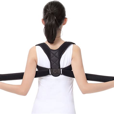 Wholesale Custom Adjustable Upper Back Brace Posture Corrector Clavicle ...