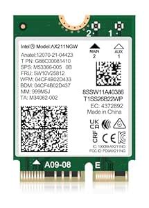 Amazon.in: Buy DIS | Intel Wi-Fi 6E AX211 Wireless Network Card ...
