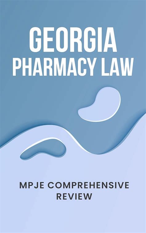GEORGIA PHARMACY LAW : MPJE COMPREHENSIVE REVIEW eBook : Charles, Smith ...