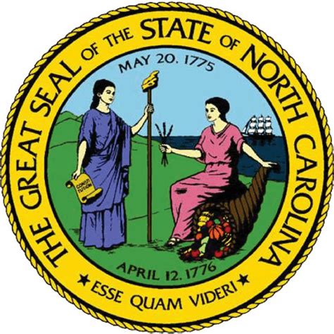 North Carolina State Seal logo, Vector Logo of North Carolina State ...