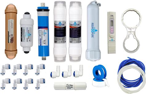 AQUA D PURE Complete RO Service Kit with 4 in 1 Copper Filter Cartridge ...