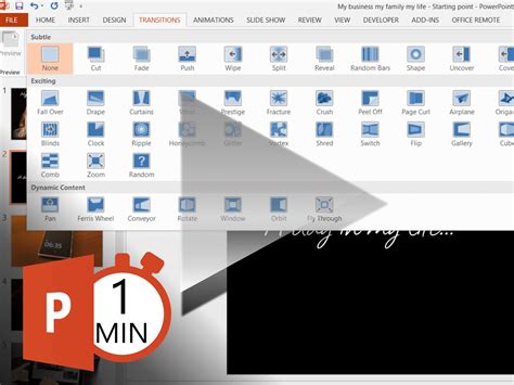 How to Program Transitions in PowerPoint 的图像结果