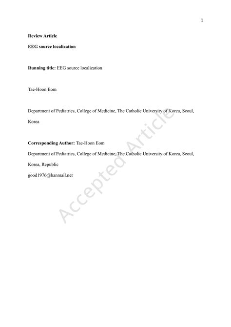 Image result for EEG Source Localization