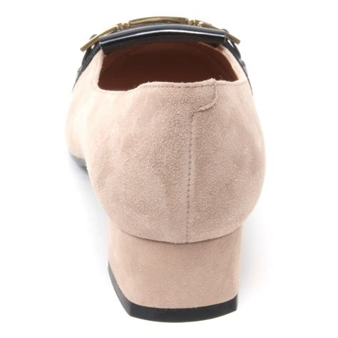 B4416 decollete donna TOD'S T30 scarpa beige/nero shoe woman