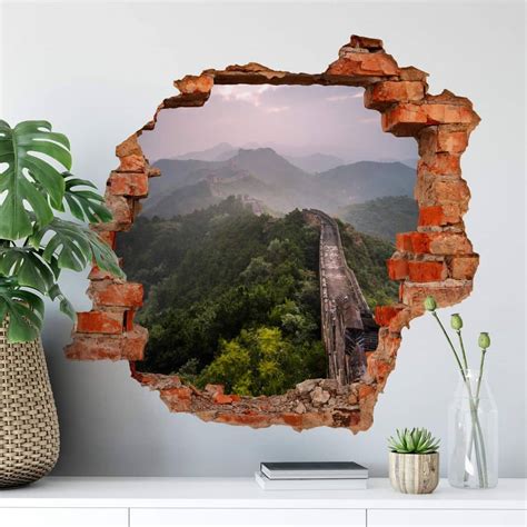 3D Wall Stickers Colombo - The Chinese wall | wall-art.com