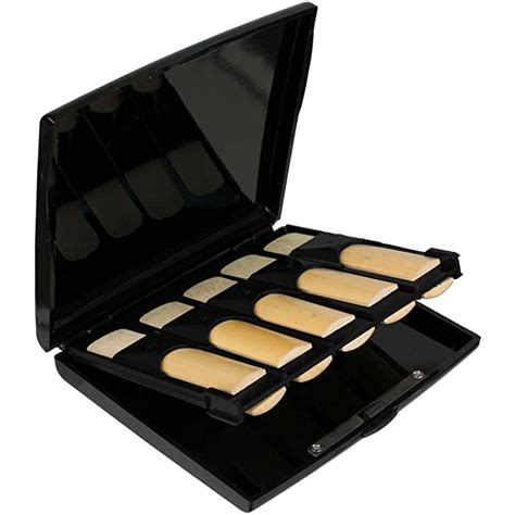 Protec Alto/Tenor Saxophone Reed Case (Black) : Amazon.in: Musical ...