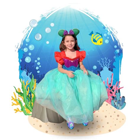 Dive into adventure with Ariel’s little mermaid Disney-Inspired dress ...