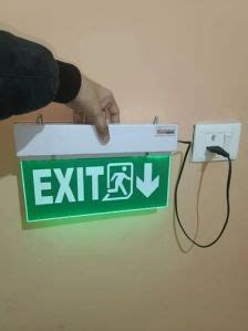 Emergency Exit Light Manufacturer, Supplier from Delhi