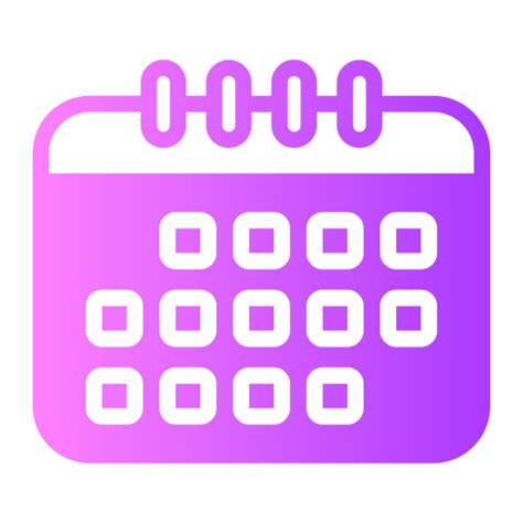 Scheduling - Free time and date icons