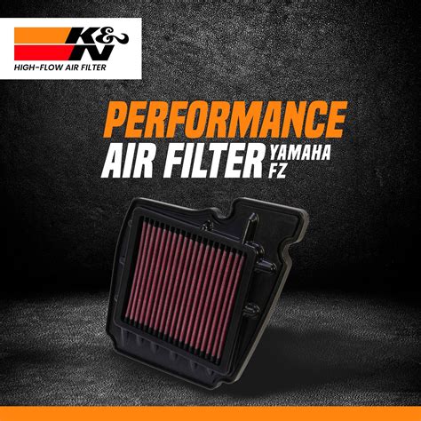 YAMAHA FZ16 /FAZER 125 YA-1611 K&N Air filter – LRL Motors