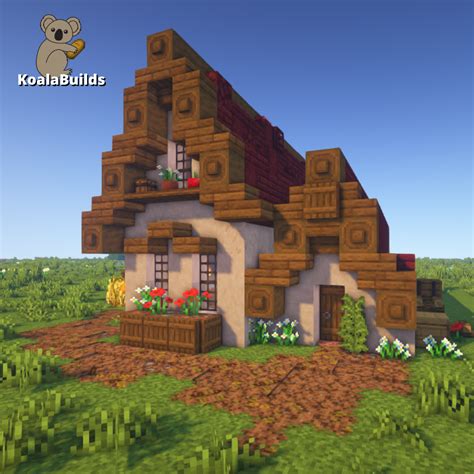 Image result for Minecraft Cottage Tutorial