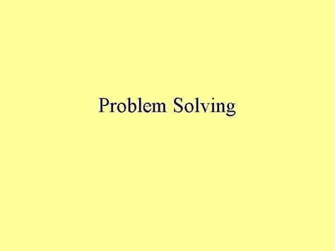 Problem Solving Definition 的图像结果