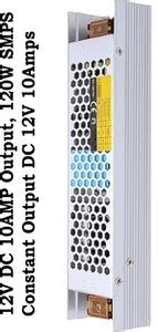 3REE PREMIUM DC 12V 10A 120W Switching Universal Regulated Transformer ...