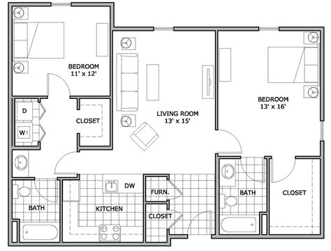 2 Bedroom - Phase 3 | 2 Bed Apartment | The Abbey Apartments